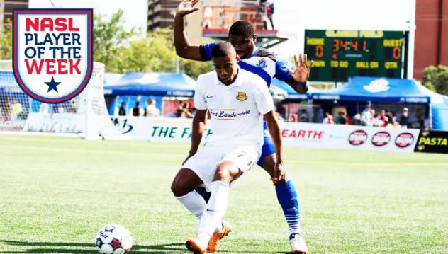 Stefano Pinho of the Fort Lauderdale Strikers