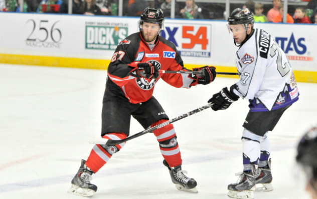 Mississippi RiverKings Signee Corey Bellamy with the Huntsville Havok