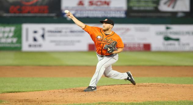 Long Island Ducks Pitcher Ian Marshall