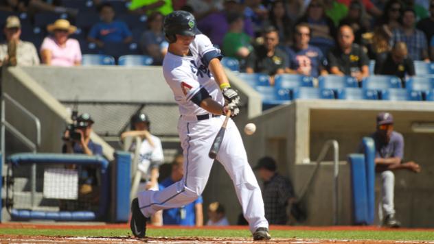 Trevor Mitsui of the Hillsboro Hops