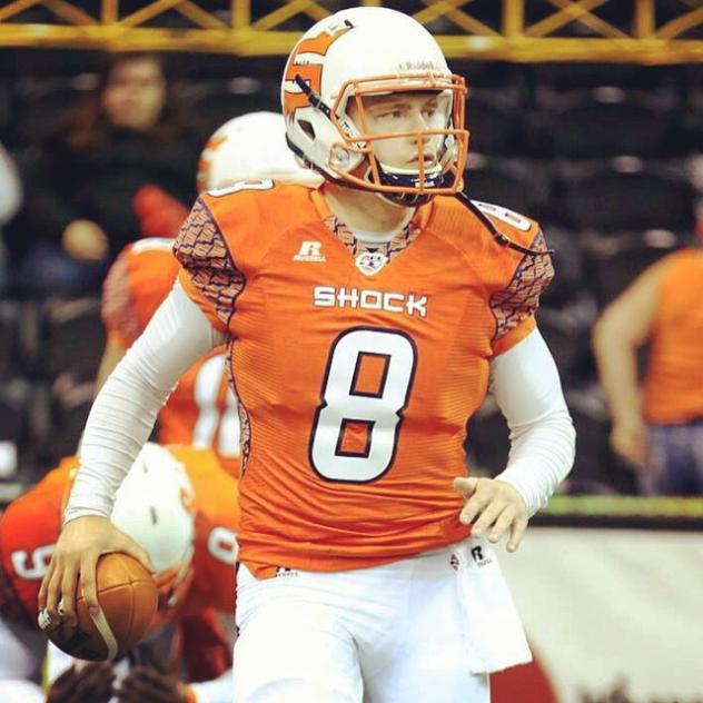 Spokane Shock QB Warren Smith