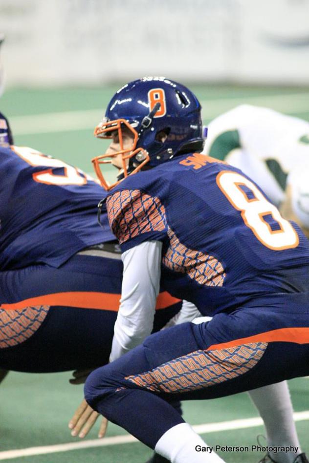 Spokane Shock QB Warren Smith