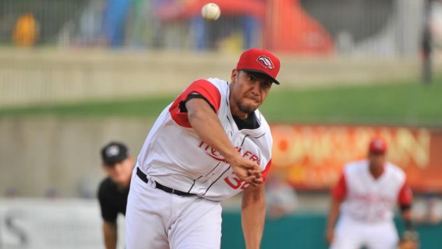 Arkansas Travelers Pitcher Albert Suarez