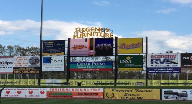 Regency Furniture Stadium, Home of the Southern Maryland Blue Crabs