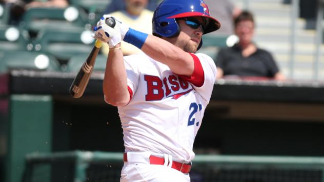 Ryan Schimpf of the Buffalo Bisons