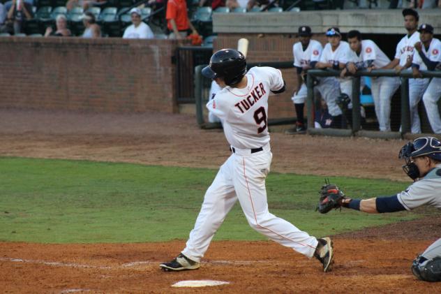 Kyle Tucker of the Greeneville Astros