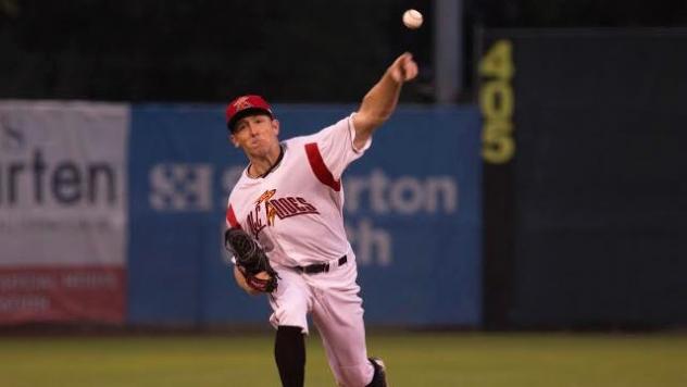 Salem-Keizer Volcanoes Pitcher Domenic Mazza
