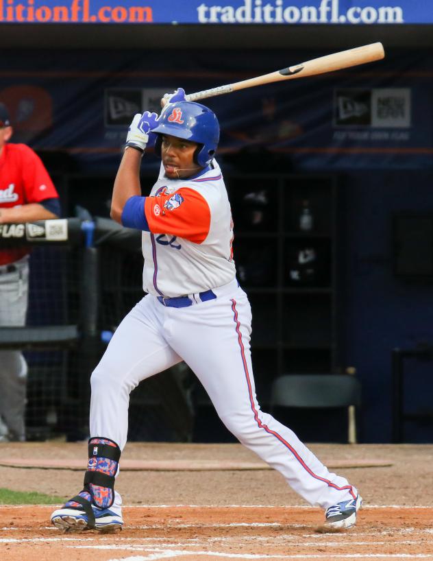 St. Lucie Mets First Baseman Dominic Smith