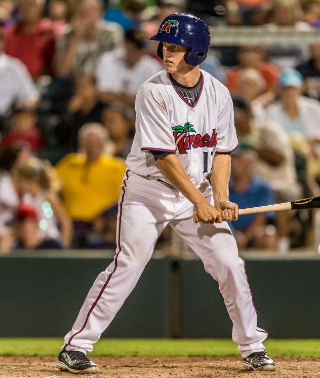 Fort Myers Miracle Catcher and Utility Player Alex Swim