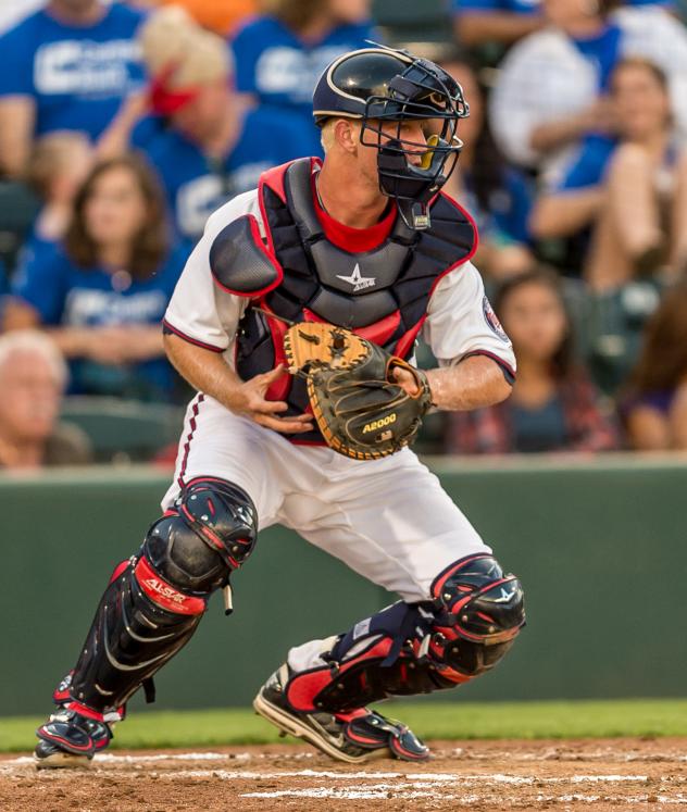 Fort Myers Miracle Catcher and Utility Player Alex Swim