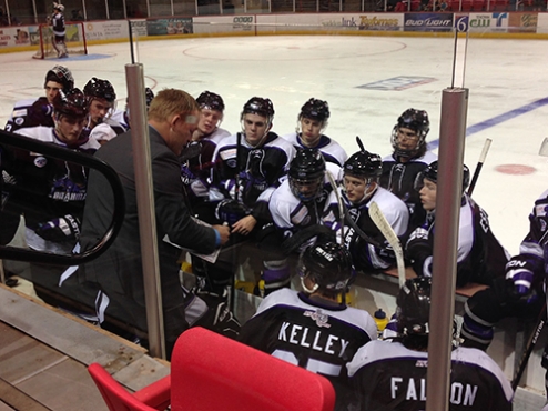 Lone Star Brahmas Huddle