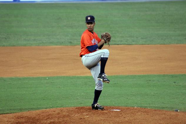 Greeneville Astros Pitcher Yhoan Acosta