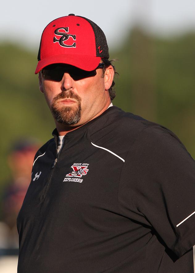 Sioux City Explorers Manager Steve Montgomery