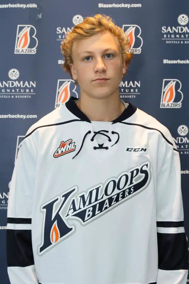 Kamloops Blazers Forward Brodi Stuart