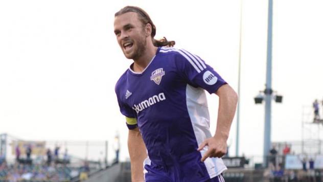 Louisville City FC Forward Matt Fondy