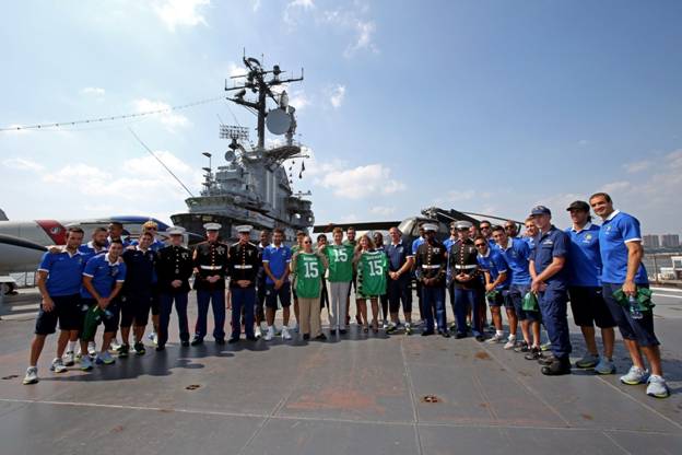 New York Cosmos at Intrepid Sea, Air & Space Museum