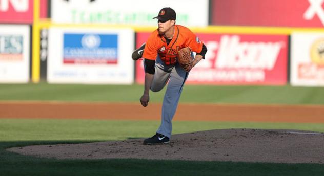 Long Island Ducks Pitcher John Brownell
