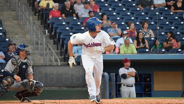 Jaycob Brugman of the Midland RockHounds