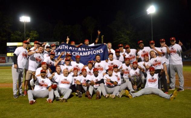 Hickory Crawdads Win South Atlantic League Championship