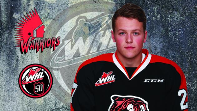 Moose Jaw Warriors Forward Dryden Hunt