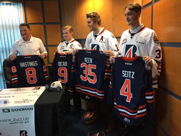 Kamloops Blazers New Jerseys