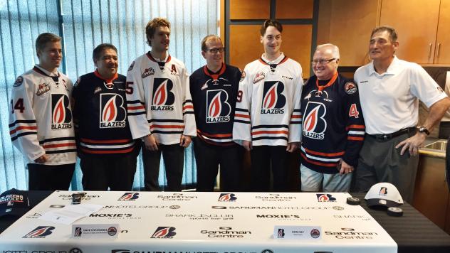 Kamloops Blazers New Jerseys