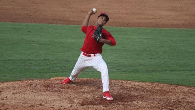 Clearwater Threshers Pitcher Ricardo Pinto