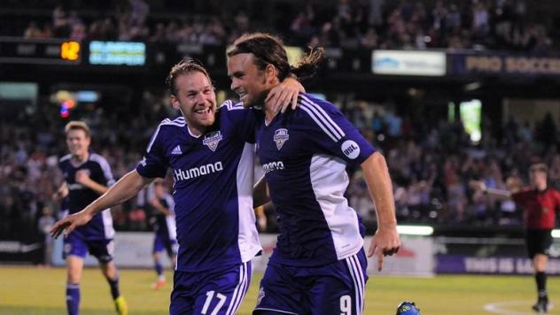 Louisville City FC Celebrate