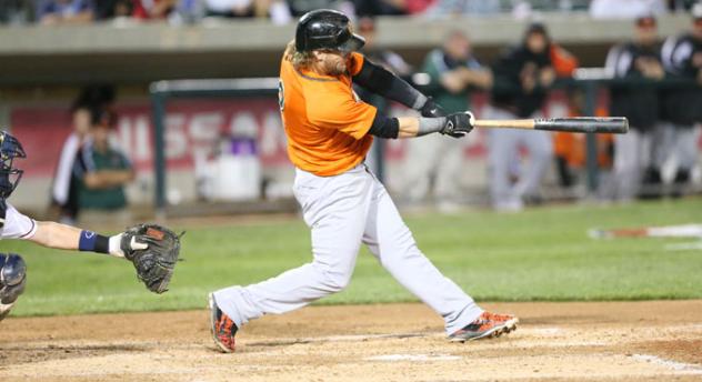 Cody Puckett of the Long Island Ducks
