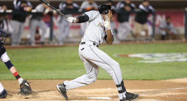 Delta Cleary, Jr. of the Long Island Ducks