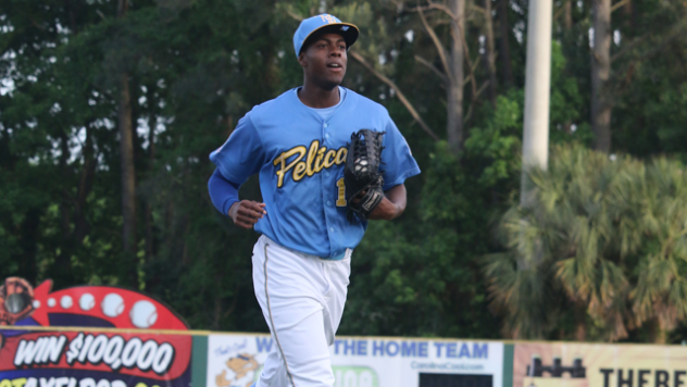 Myrtle Beach Pelicans Outfielder Trey Martin