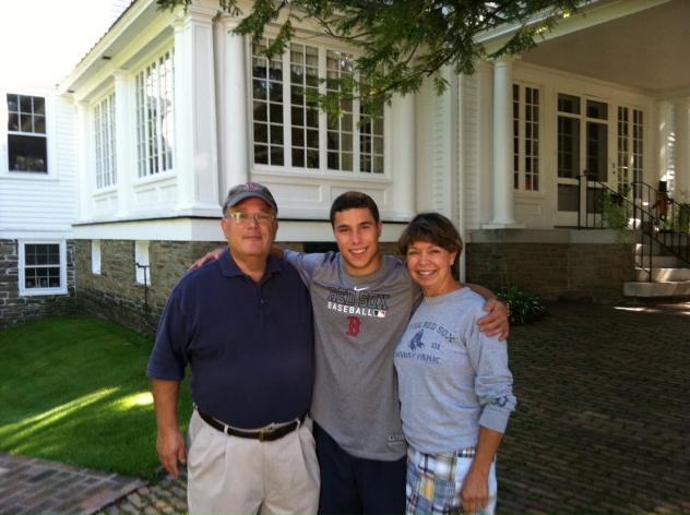 Becky, Phil and son Boomer Dangel, New Owners of the Forest City Owls