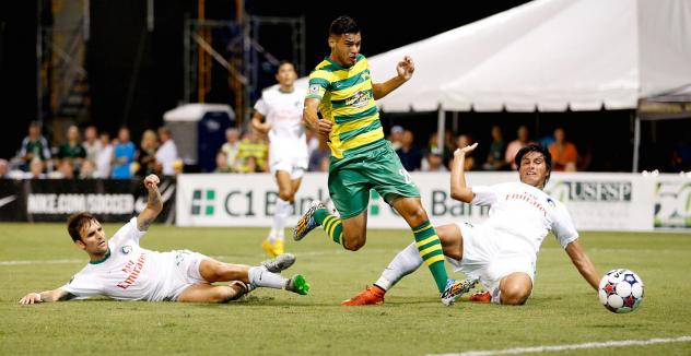 Tampa Bay Rowdies Forward Darwin Espinal