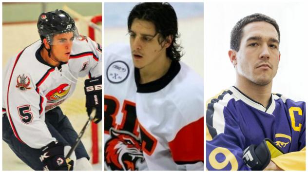 Allen Americans Signees Jacob Poe, Michael Colavecchia and Tyler Stothers