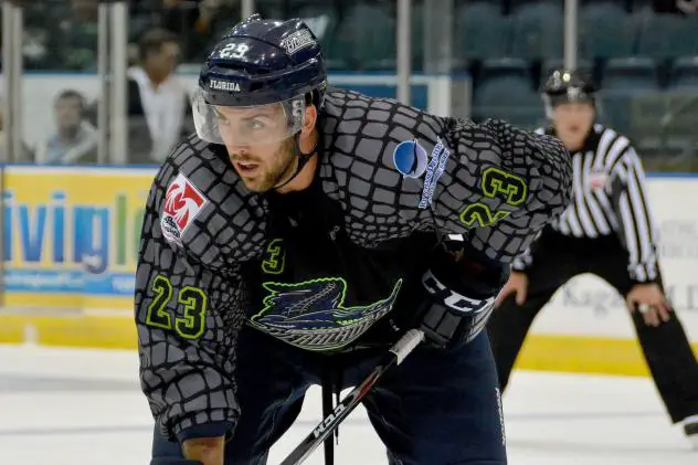 Florida Everblades Forward Brant Harris