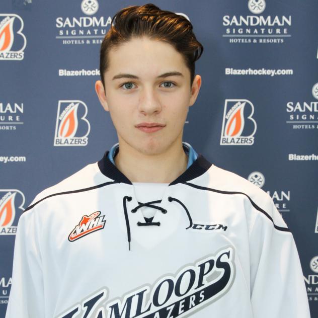 Kamloops Blazers Forward Jackson Shepard