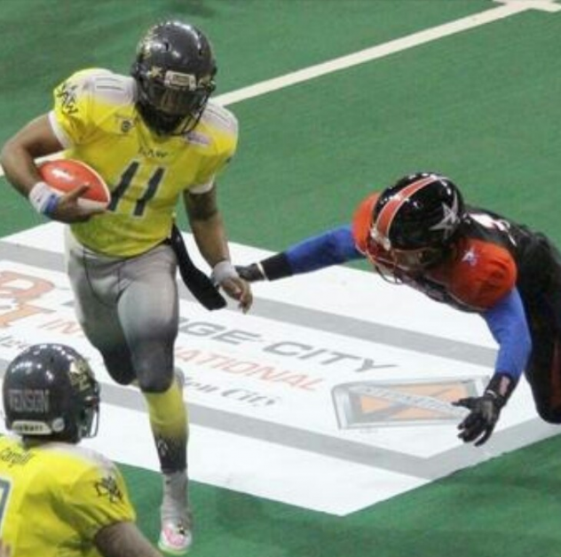 QB Joshua Floyd, Jr. with the Dodge City Law