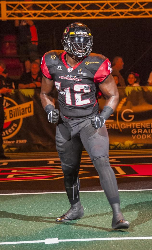 Orlando Predators Defensive End Meshak Williams