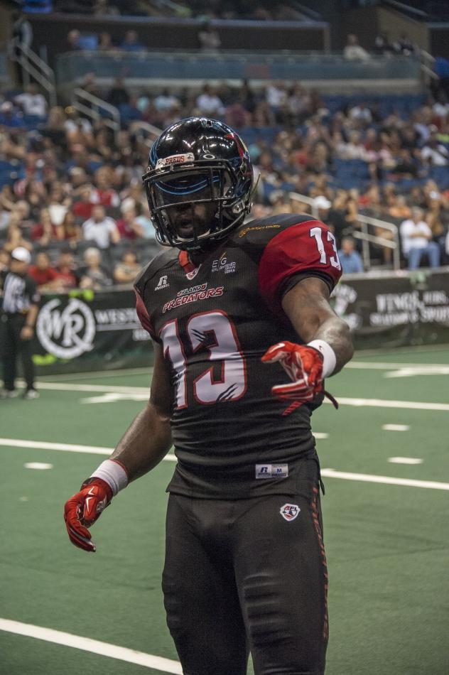 Orlando Predators Wide Receiver LaMark Brown