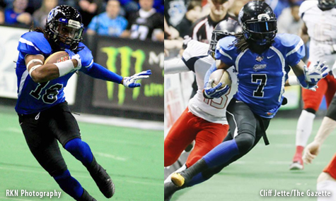 Spokane Shock Signees Robert Brown and Demetruce McNeal with the Cedar Rapid Titans