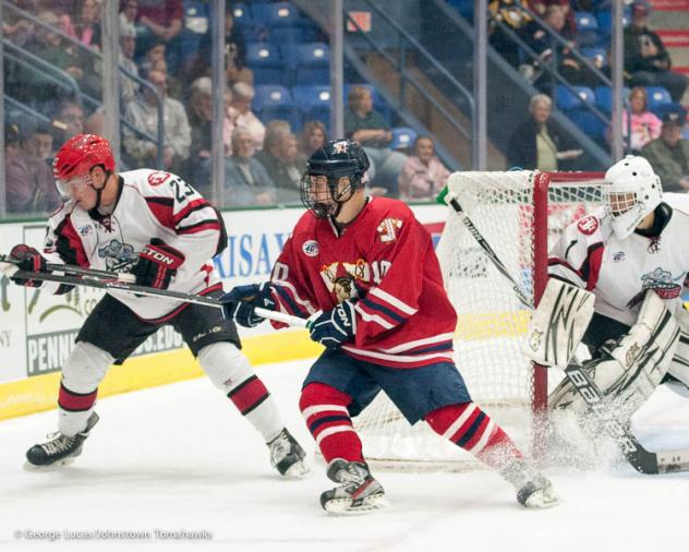 Johnstown Tomahawks #10 Cameron Smith vs. the New Jersey Titans