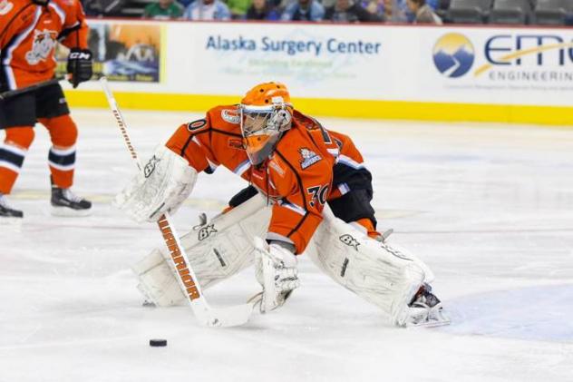 Missouri Mavericks Goaltender Josh Robinson