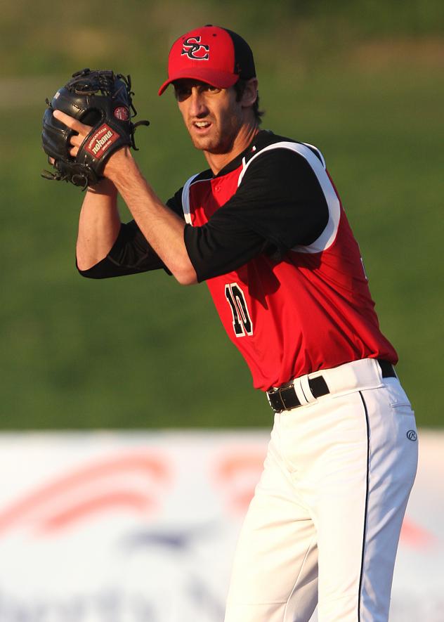 Sioux City Explorers Rob Wort Prepares to Throw