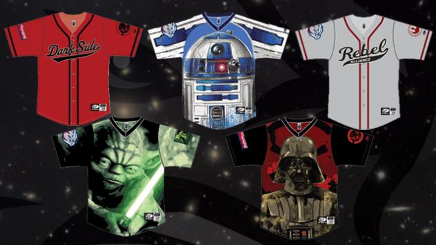 Lehigh Valley IronPigs Star Wars Jerseys