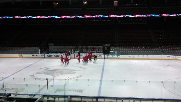 Allen Americans Practice at Utah