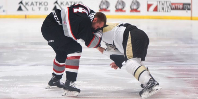 Brampton Beast Fight vs. Wheeling Nailers