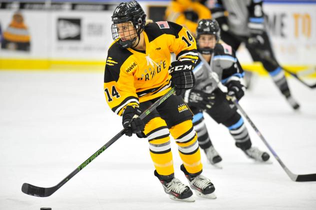 Boston Pride Forward Brianna Decker