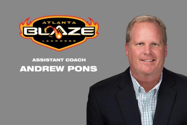 Atlanta Blaze Assistant Coach and Director of Community Development Andrew Pons