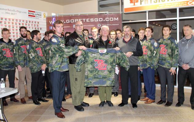 Peterborough Petes Unveil Commemorative Remembrance Day Jerseys