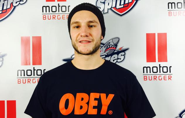 Windsor Spitfires Goaltender Garret Hughson